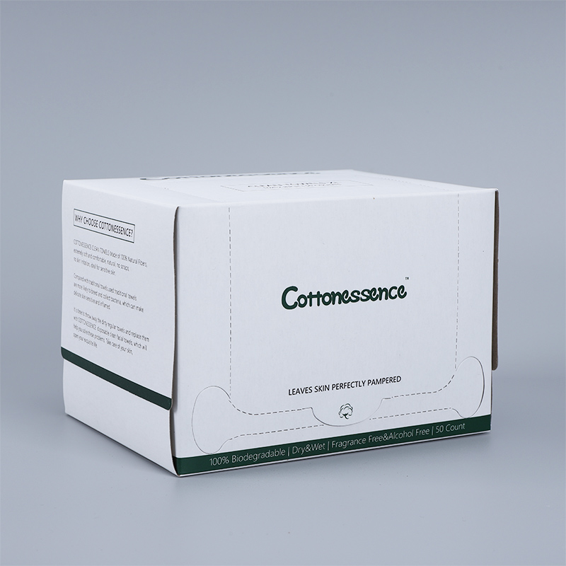 Cosmetic spa salon biodegradable Disposable face towelette Dry towel Disposable towel for sensitive skin face