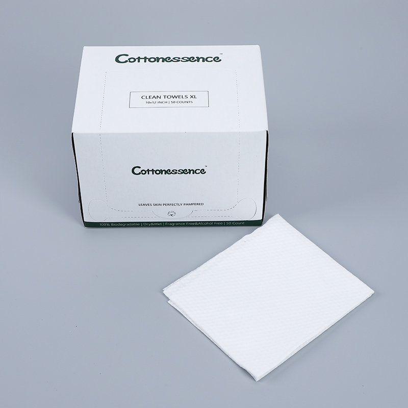 100% Pure Cotton Towel Boxed Dry Cotton Tissue For Daily use